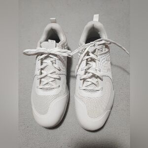 Under Armour Womens Glyde Baseball Golf Size 11 White Shoes